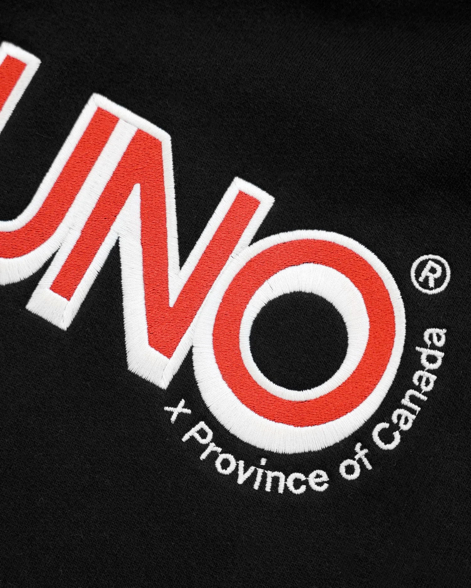 UNO™ Fleece Hoodie Black - Unisex