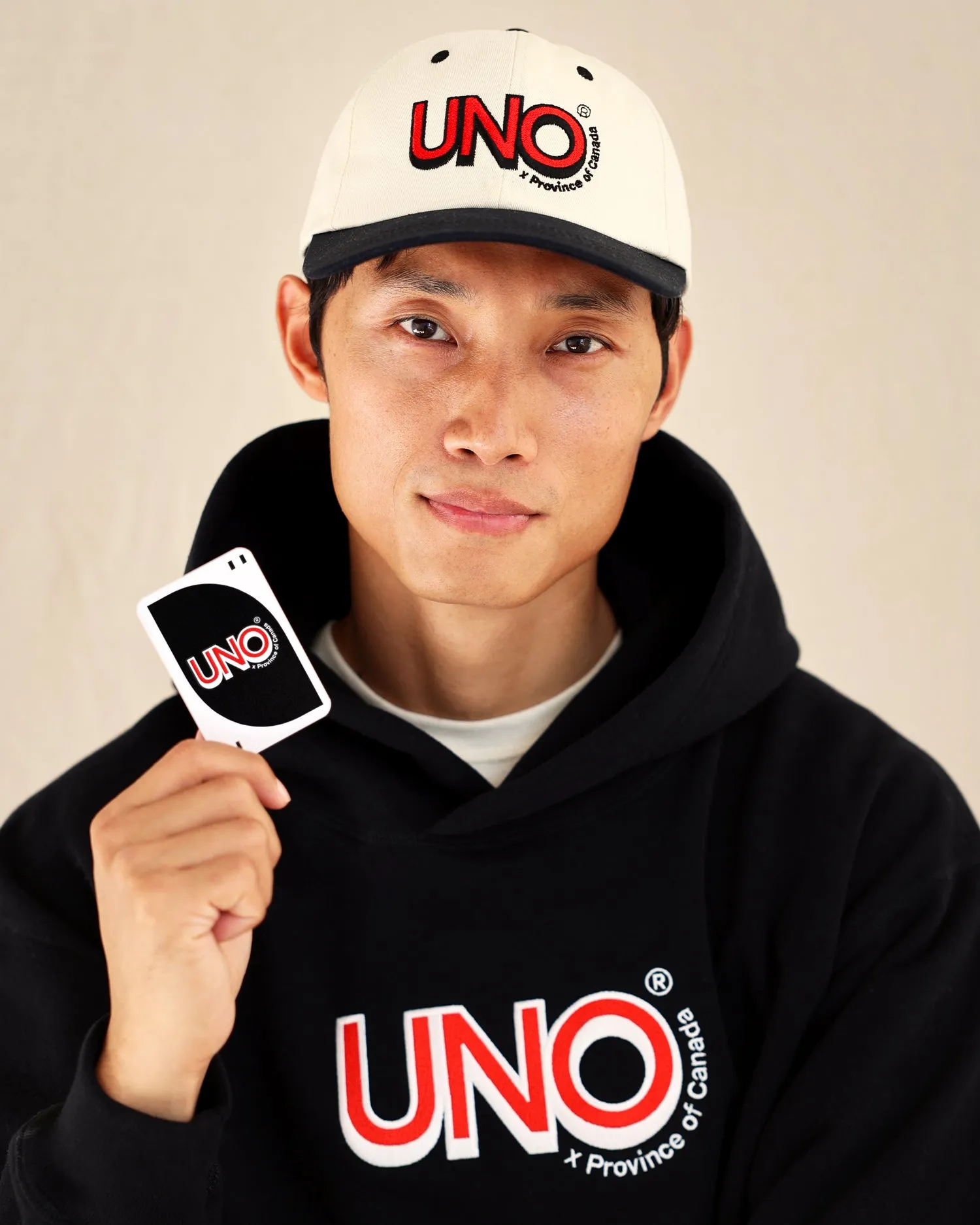 UNO™ Fleece Hoodie Black - Unisex